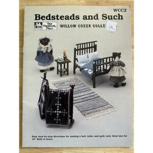 Bedsteads And Such‎ Willow Creek Collection 1986 Booklet By That Patchwork Place